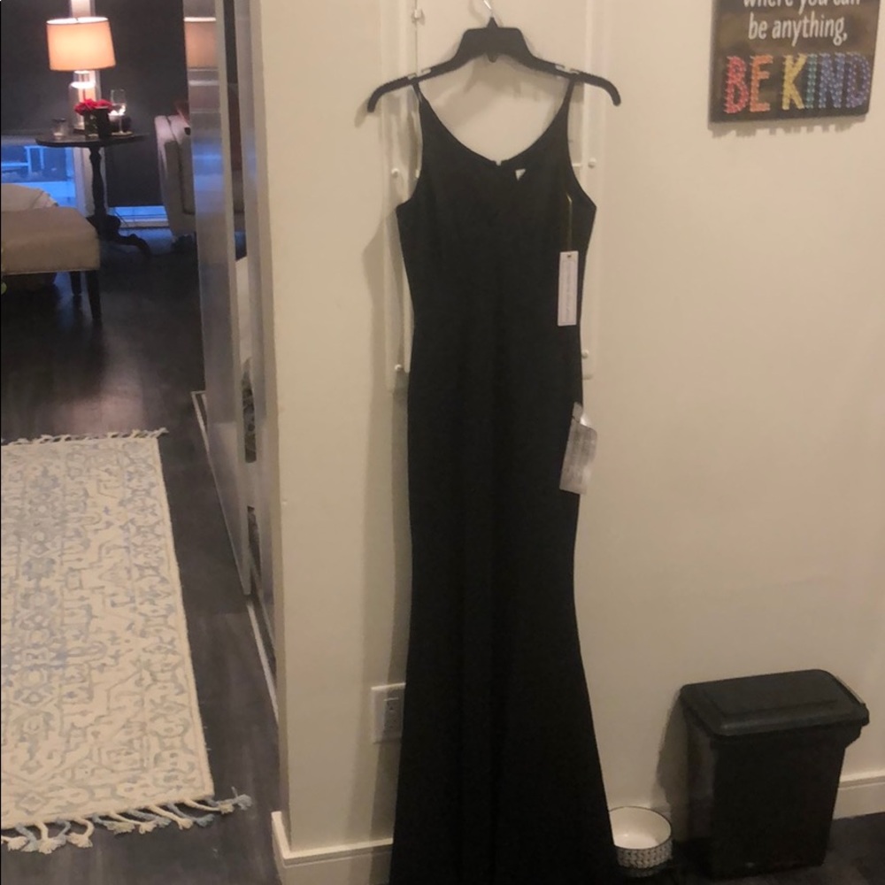 Black formal gown